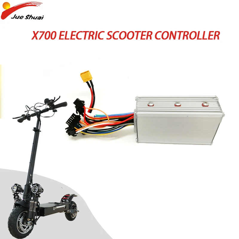 

Jueshuai X700 48V 25A Electric Scooter Controller 1000W 2000W E-bike Accessories Brushless Display Speed Bicicleta Controller