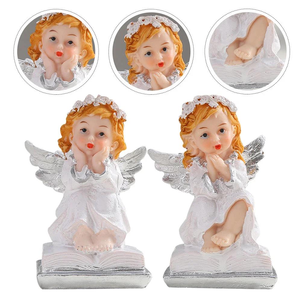 

Angels Statue Angel Figurines Sculpture Figurine Girl Garden Decoration Religious Fairy Resin Statues Praying Christmas