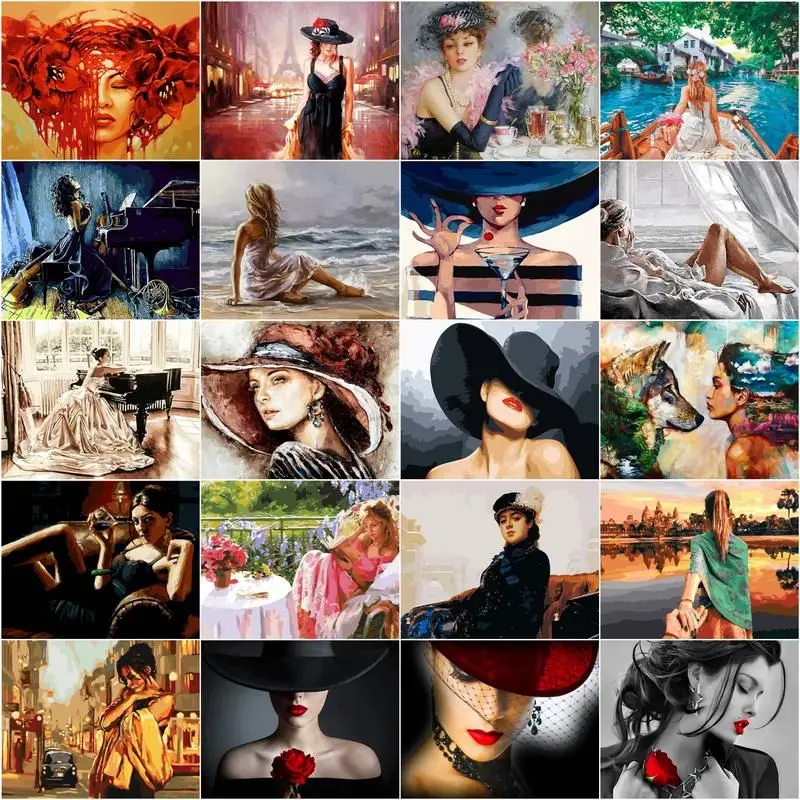 

Вышивка крестиком DIY Doll вышивальные наборы для рукоделия для начинающих 14CT 18ct 25ct 28ct Набор для вышивки крестиком Мозаика серии DBeauty