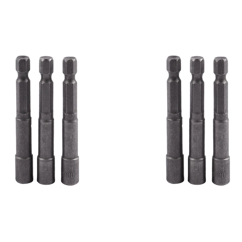 

65Mm Length 5.5Mm Hex Socket Driver Bit Magnetic Bit 6 Pcs