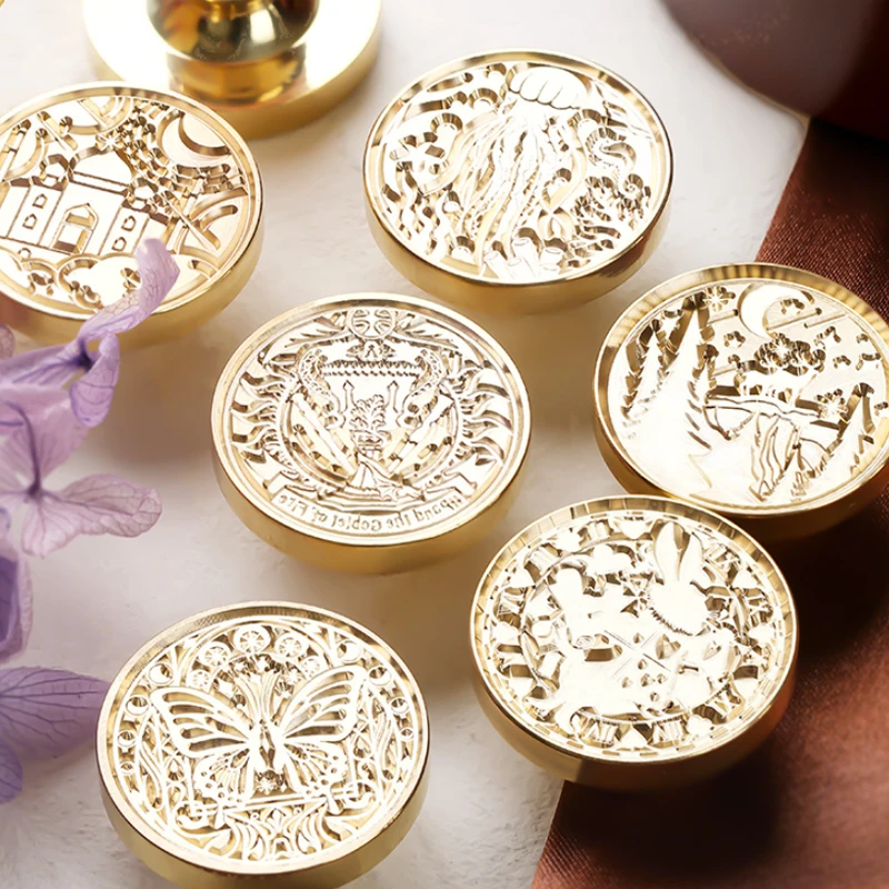 Рукоделие в Европейском стиле Медная головка свадебные приглашения инструменты