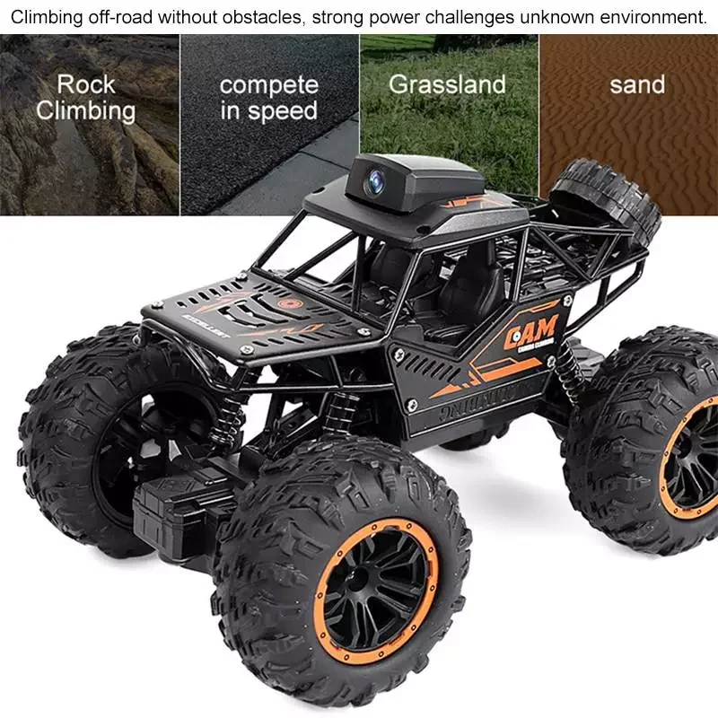 1:18 4WD FPV HD Camera RC Car 2.4G WIFI Off-road High-speed Remote Control Drift Car Climbing Car Gift for Children enlarge