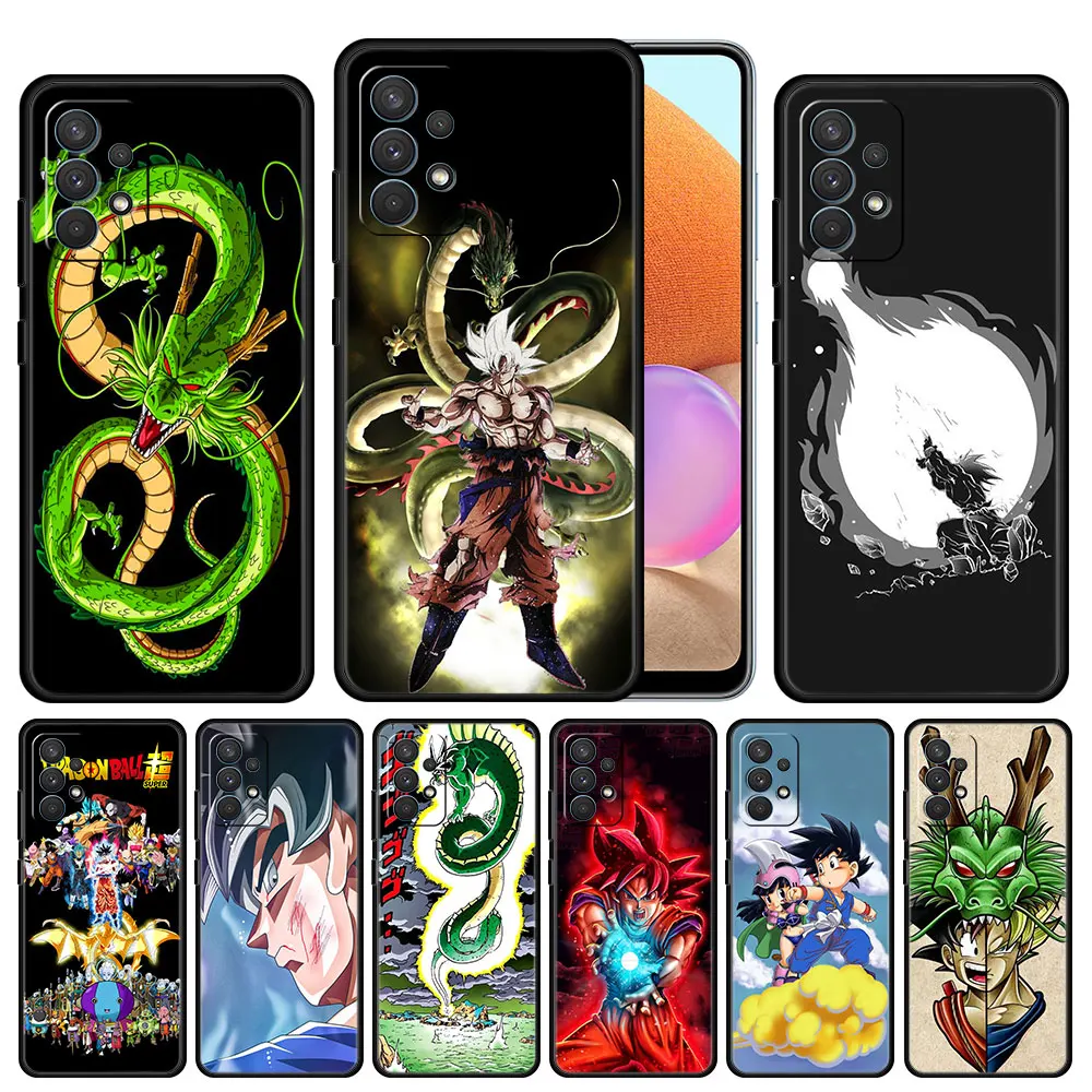 

Case Cover for Samsung Galaxy A02s A12 A21s A30 A50 A20 A11 A03 A23 A03s A01 Protection Dragon Ball Z Goku Dragonball Super