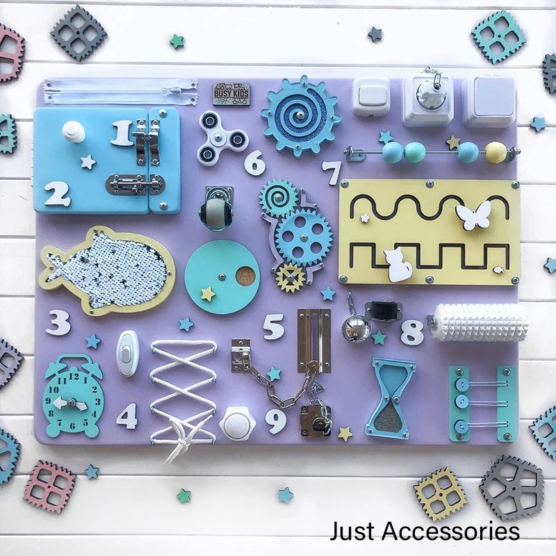 Детская Доска сделай сам аксессуары Монтессори для раннего обучения учебные