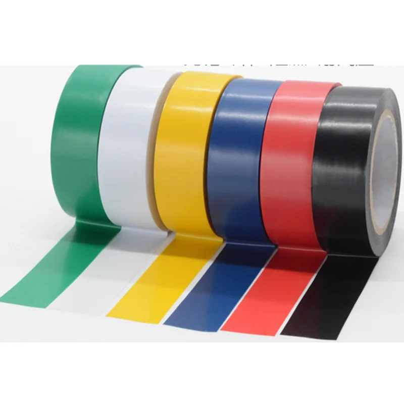 Широкая электроизоляционная лента из ПВХ, водонепроницаемая, белая, черная, без свинца, огнестойкая изоляционная лента для электриков