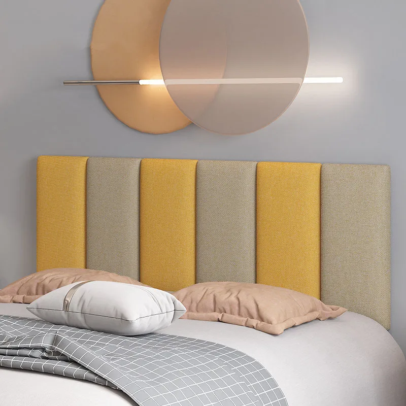 

Soft wrap headboard wall stickers for children's anti-collision self-adhesive bedroom