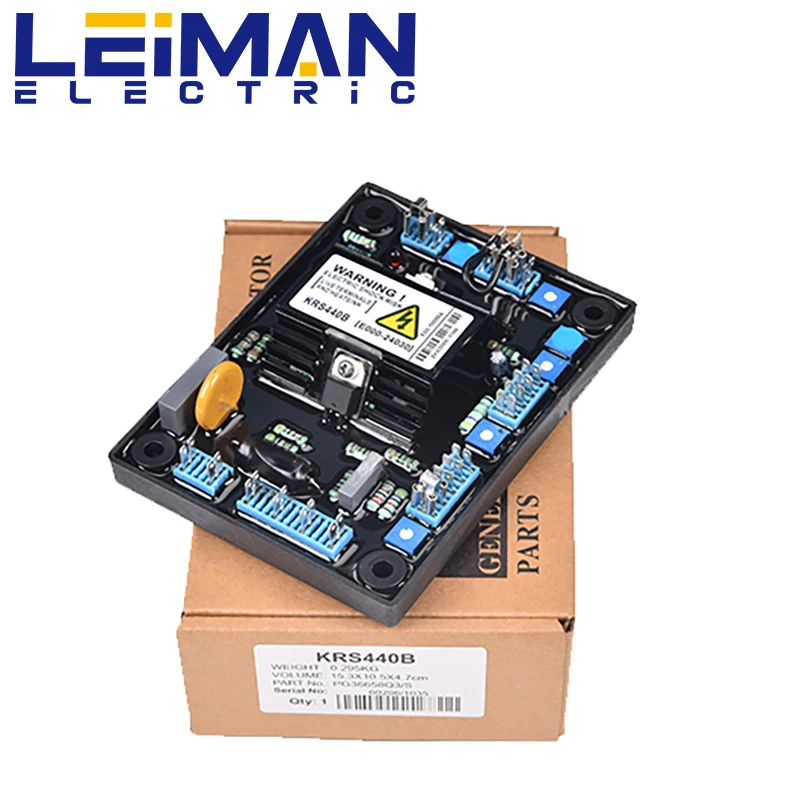 Автоматический регулятор напряжения KRS440B AVR для бесщеточного генератора