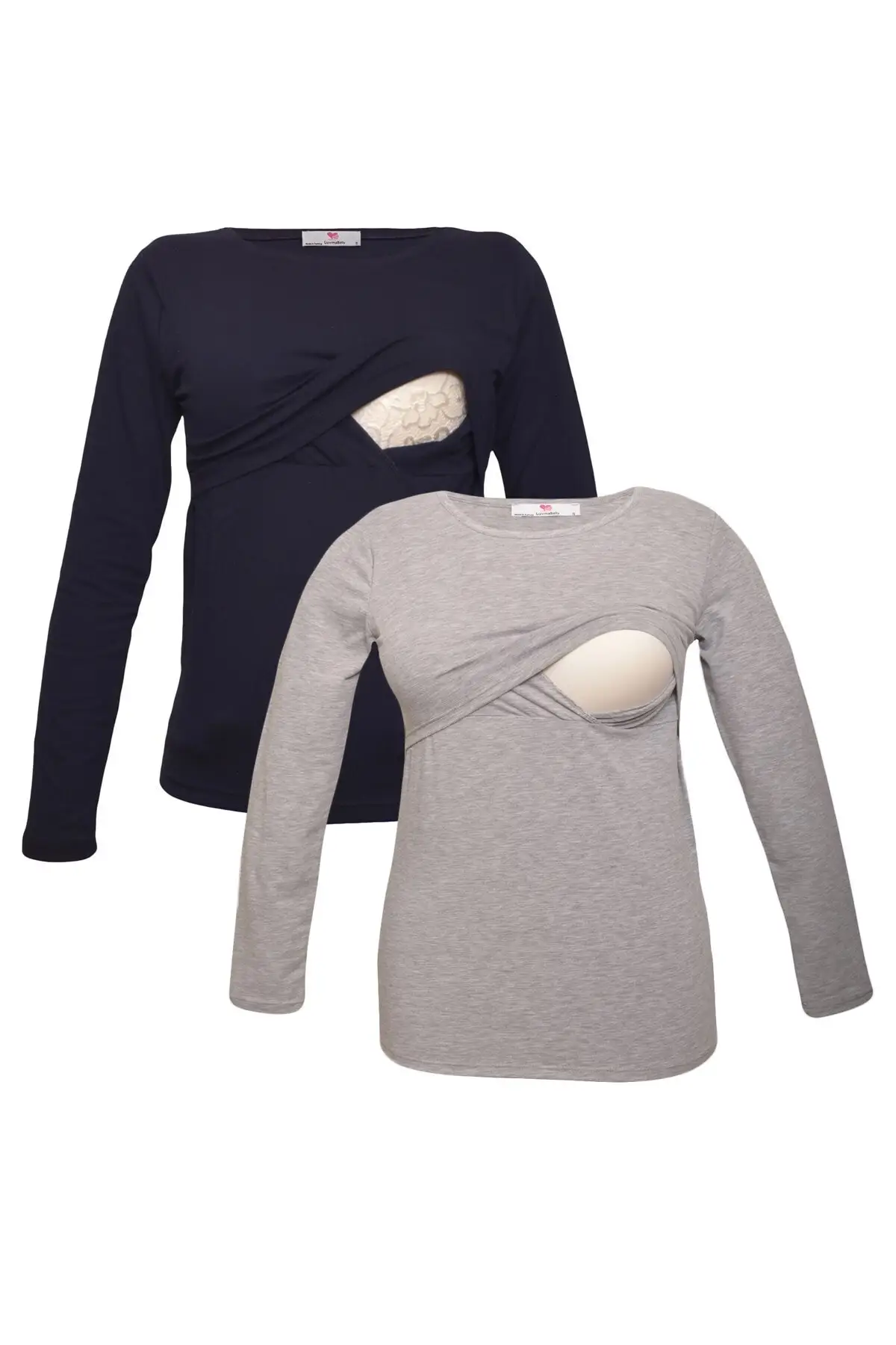 

Maternity Fashion Breastfeeding Tshirt Set