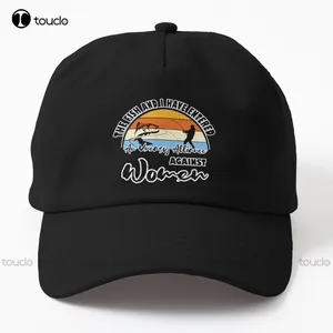 The Fish And I Have Entered An Uneasy Alliance Against Women Dad Hat Women'S Hats & Caps Outdoor Simple Vintag Visor Casual Caps