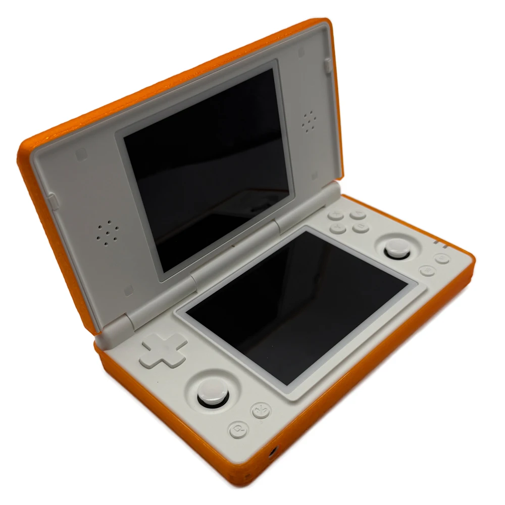 Фото Защитный чехол из ТПУ для игровой консоли Anbernic RG DS, 3D-печатный футляр для хранения, защита от царапин, конструкция с открывающейся крышкой №2