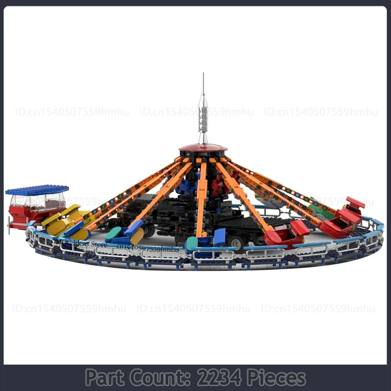 Модуль GBC Fairground MOC строительные блоки ураганские форсунки технологии езды