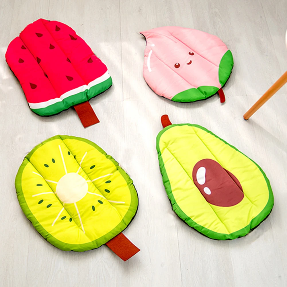 Симпатичный коврик для собаки охлаждающие летние подкладки одеяло в форме кошек