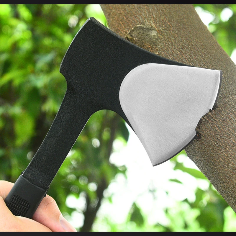 

New 86 Steel Multifunctional Camp Battle Axe High Hardness Forged Camping Adventure Chopping Axe Sharp Mountain and Jungle Axe