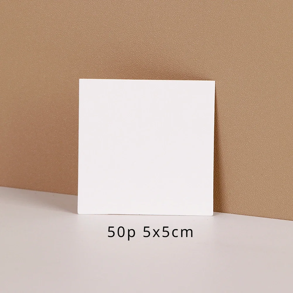 Квадратные картонные подставки для сережек Sweetpacking 50 шт.
