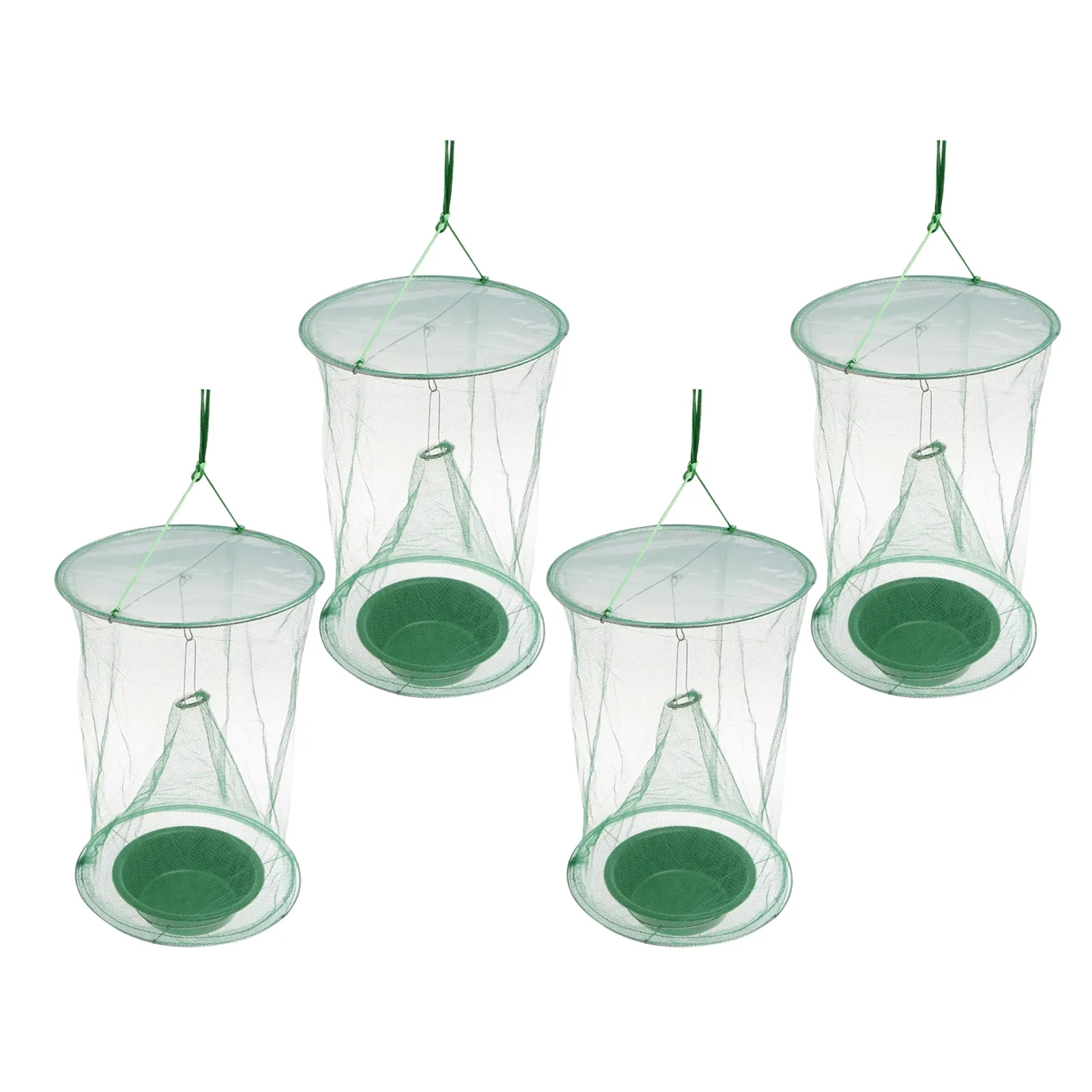 

Outdoor Hung Fly Trap Pasture Hung Fly Traps Reusable Fly Trapper Fly Catcher Cage Effective Hangings Traps For Outdoor Garden
