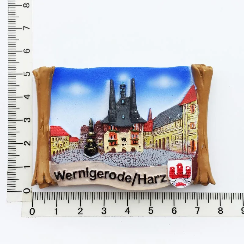 Немецкие магниты на холодильник креативные туристические сувениры наклейки