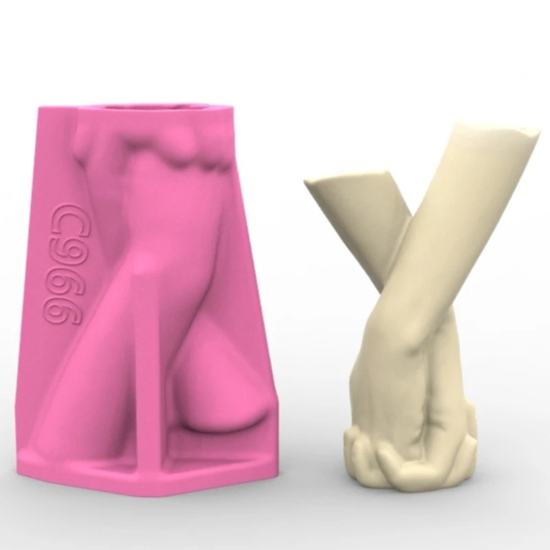 652F Универсальная силиконовая форма для цветочных горшков легко извлекаемая из