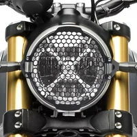 for ducati scrambler mach 2 0 2017 2020 flat tracker pro 2016 sixty2 2016 guard grille head light protector lamp grid cover