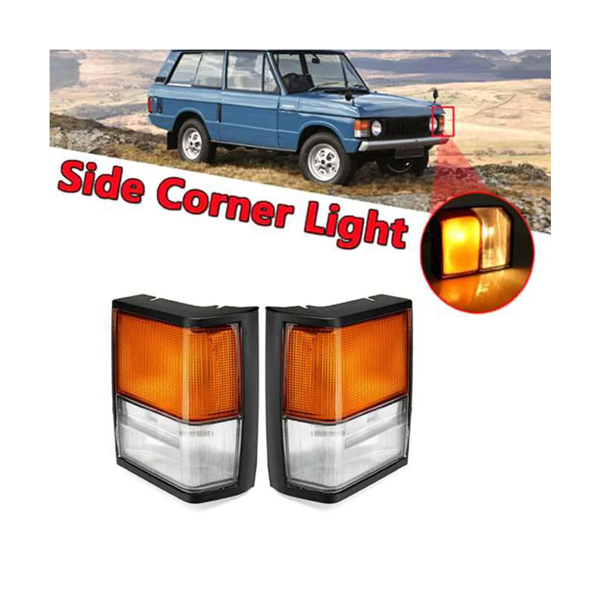 PRC8949 автомобильный передний правый боковой угол лампа указателя поворота для Land