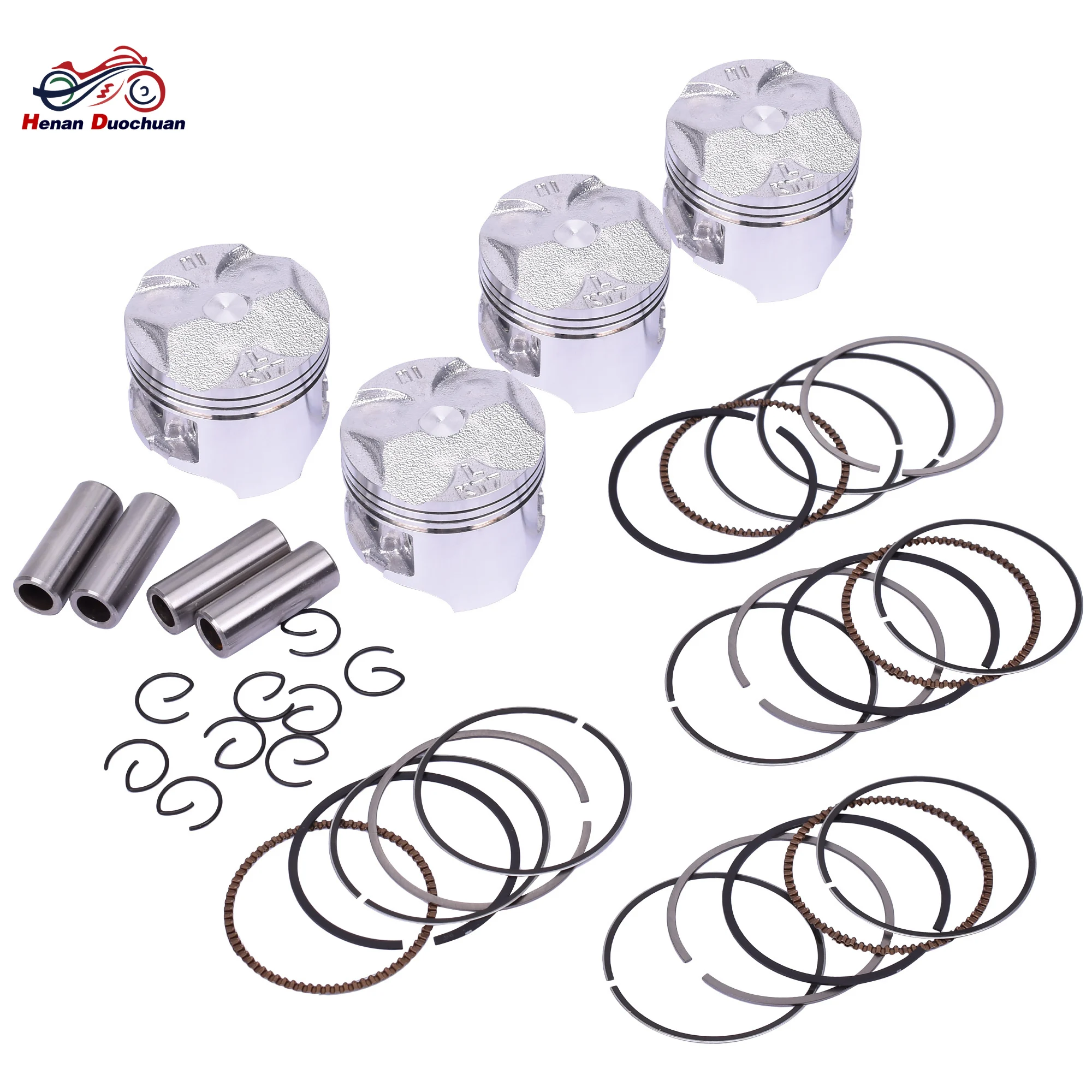 Набор колец для Honda 13101-KT7-000 4 комплекта 48 5 мм 75 49 стандарт STD + 25 50 100 дополнительные 0