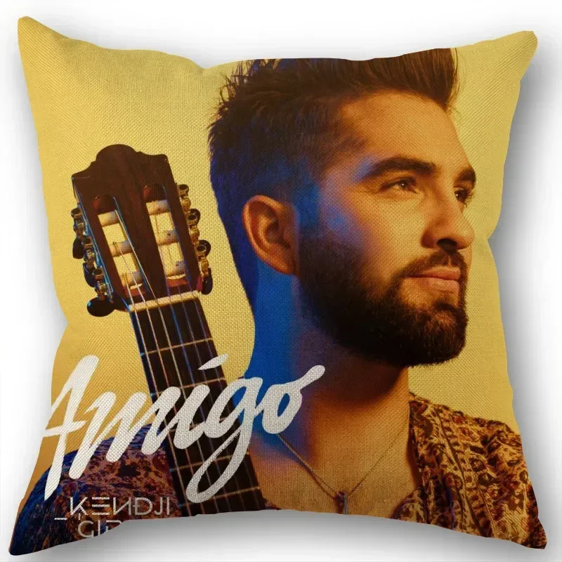 Хлопковая Наволочка Kendji Girac 45x45 См Домашний Текстиль Квадратная Декоративная Для