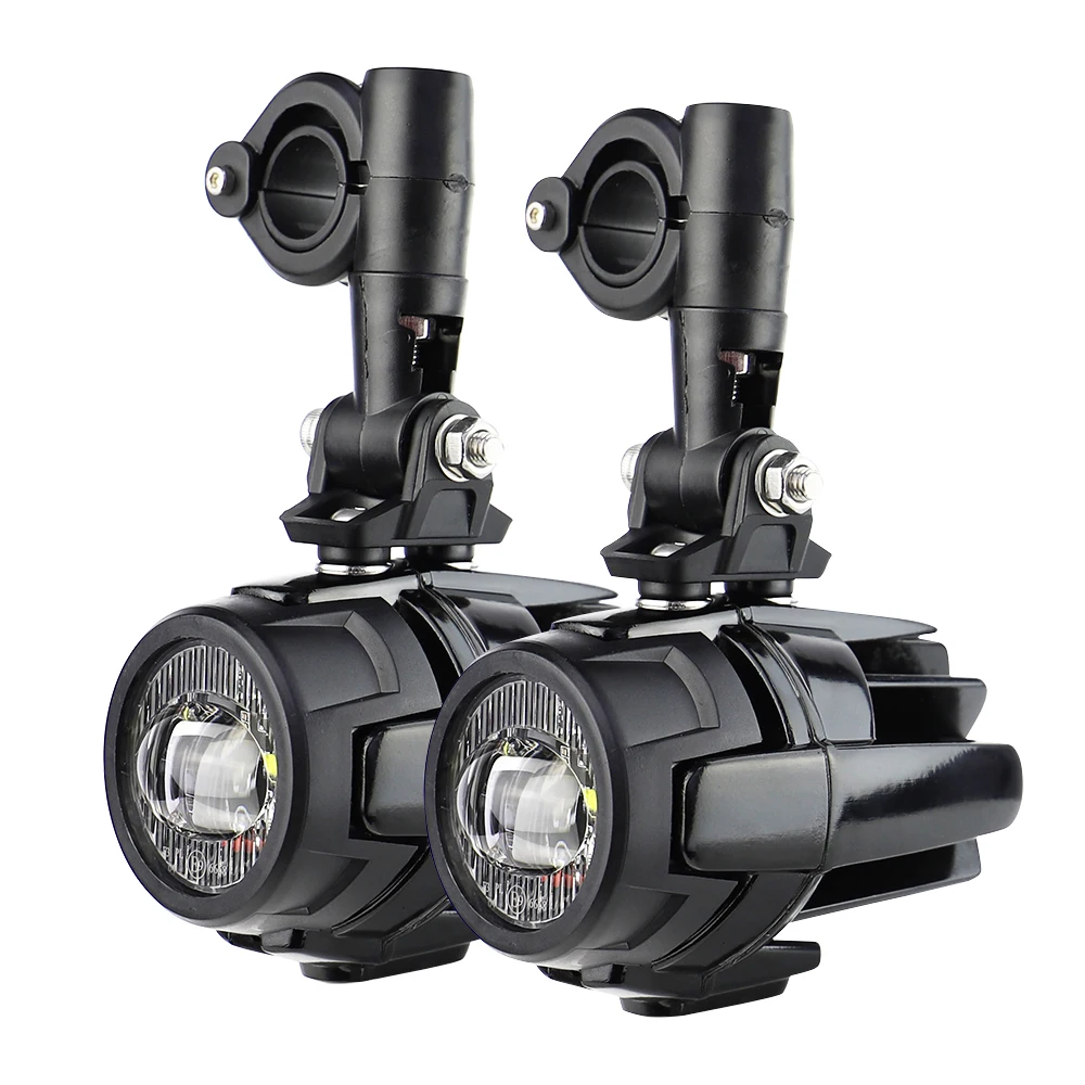 Auxiliary Lights LED Spot Driving Fog Lights DRL for R1200GS F800GS K1600 Universal Motorcycle 40W 6000K Fog Lamps
