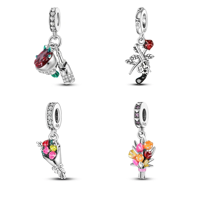 Женский браслет из серебра 2022 пробы с бусинами | Украшения и аксессуары