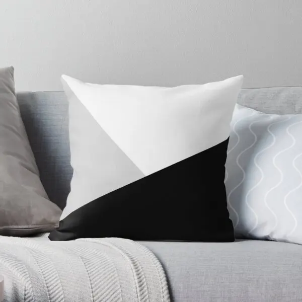 

Однохроматическая наволочка черного, белого, серого цвета с принтом Blo, модный автомобильный декор, модная наволочка, домашние подушки в ком...