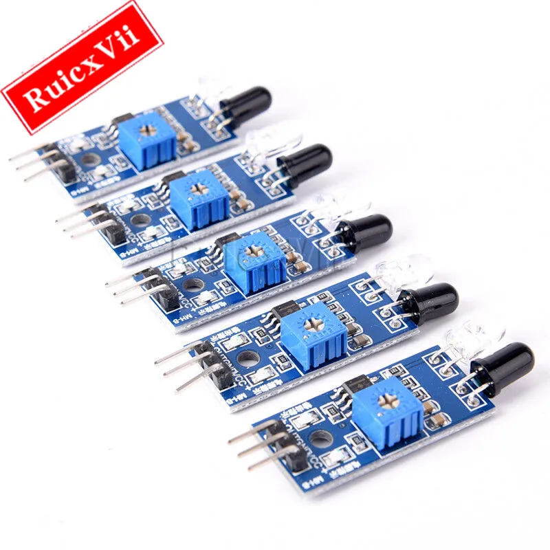 

10PCS Reflection IR Obstacle avoidance Module Sensor infrared sensor for Aduino intelligent car robot Infrared