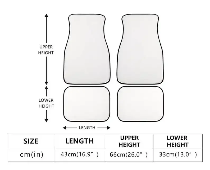 Автомобильный коврик с цветочным принтом для женщин автомобильный