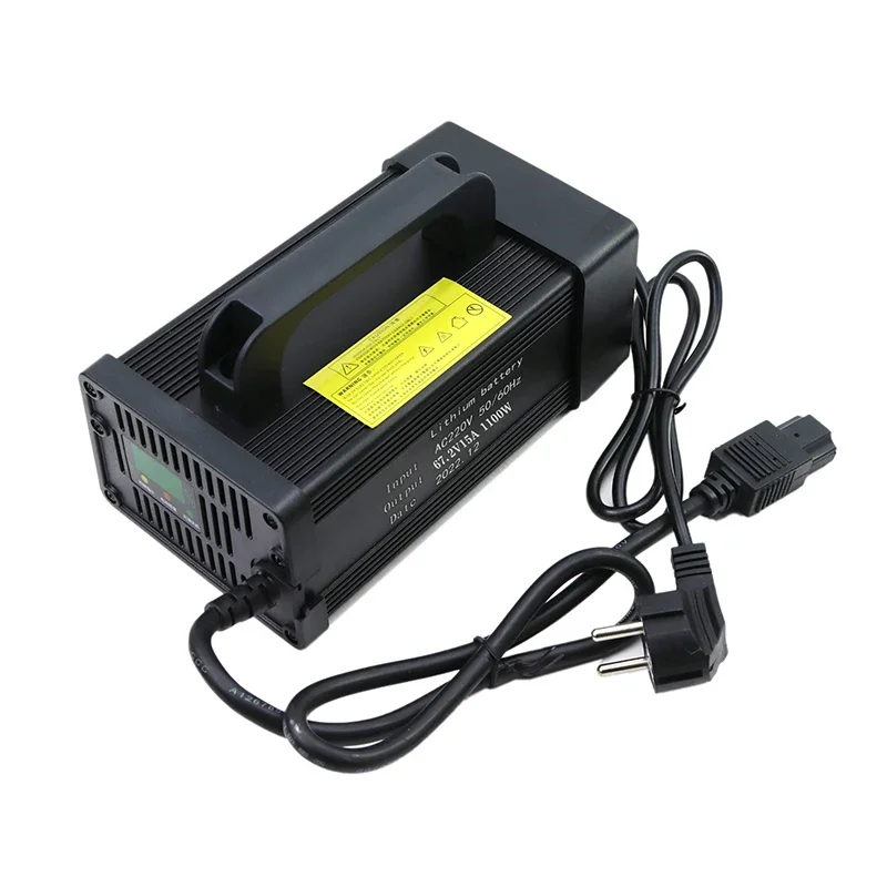 Зарядное устройство new67 2в 15A алюминиевый корпус ЖК-дисплей для 16S 60 В 20 Ач 30 40