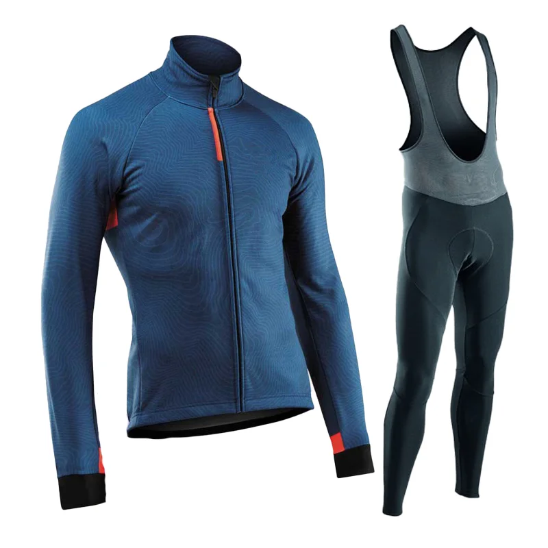 Новинка 2022 зимний теплый флисовый комплект одежда для велоспорта мужской костюм