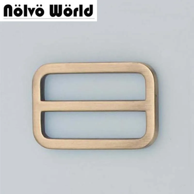 

20pcs 5 colors 3.8cm (1.5") Bags Handbags strapping adjust retangle buckle,Alloy Bronze Slider Tri-glide