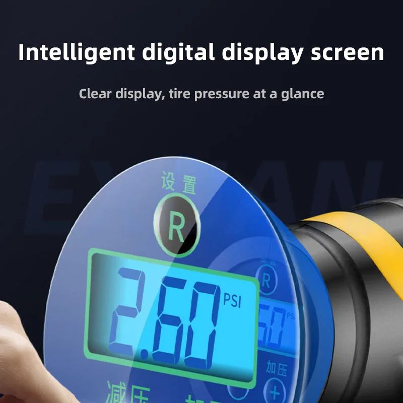 Wireles Автомобильный насос для мотоциклов ручной воздушный компрессор 120 Вт