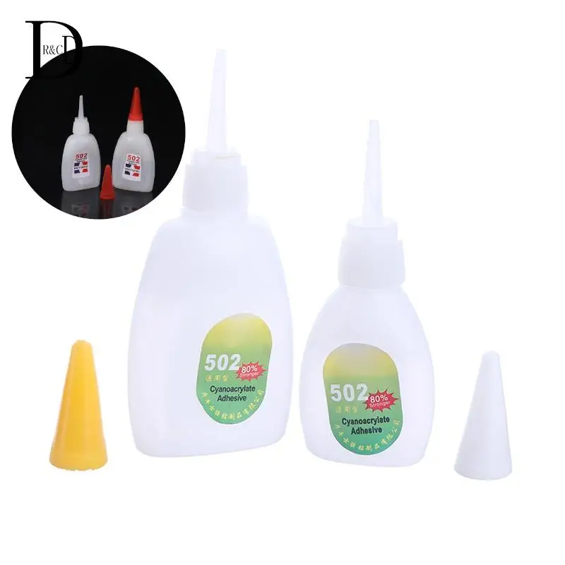 

15/25/30/40g Quick-drying Super Glue 502 Instant Strong Adhesive Toys Crafts Shoes Paper Wood Plastic Fast Repairing Universal