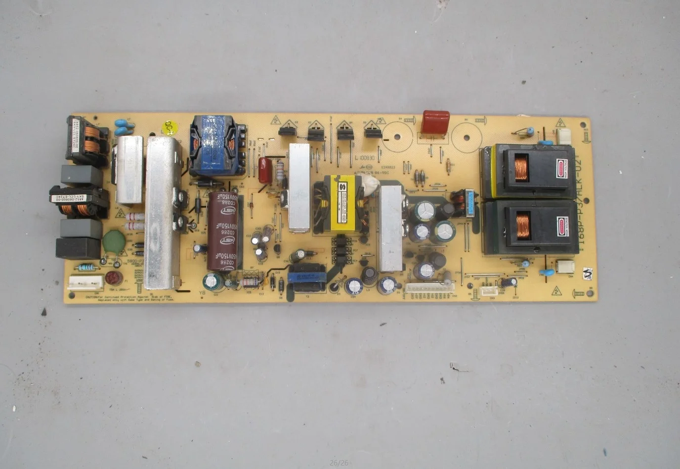 

Disassemble for Skyworth 37m11hm Power Board 5800-p37alk-0010 168p-p37alk-02