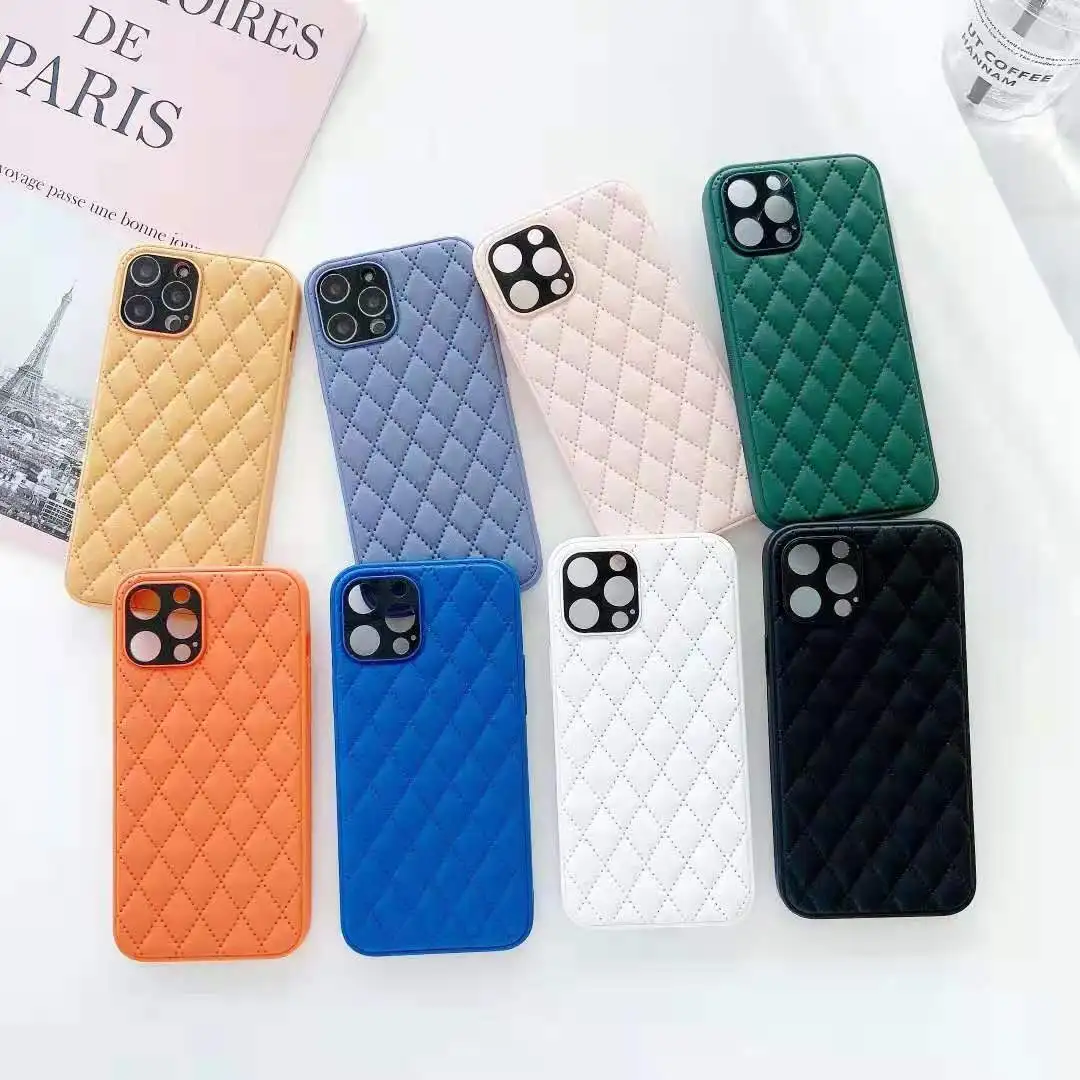 

Подходит для iPhone12 Lingge мобильный телефон shell Lingge leather iPhone11 металлический защитный чехол для объектива