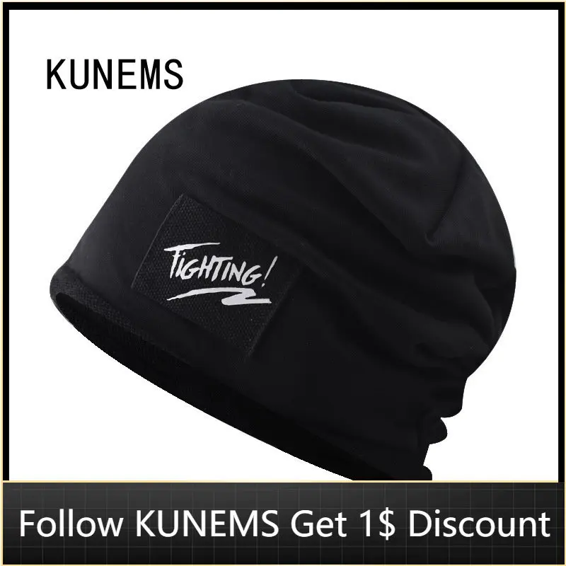 

KUNEMS Cotton Skullies Pullover Hats for Men Fashion Knitted Hat Bonnets Beanies Outdoor Casual Soft Caps Dad Cap Gorras Hombre