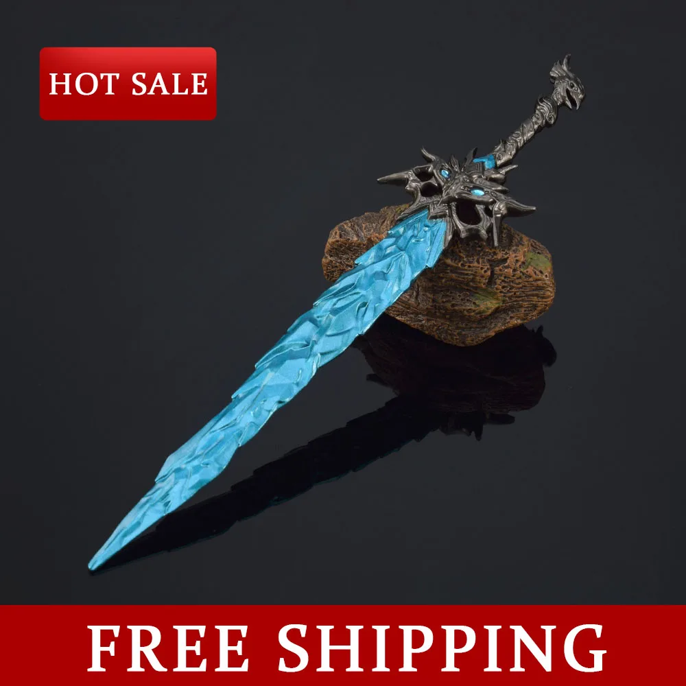 21 см Naraka Bladepoint игра периферия Ice Soul длинный меч цельнометаллическое оружие модель