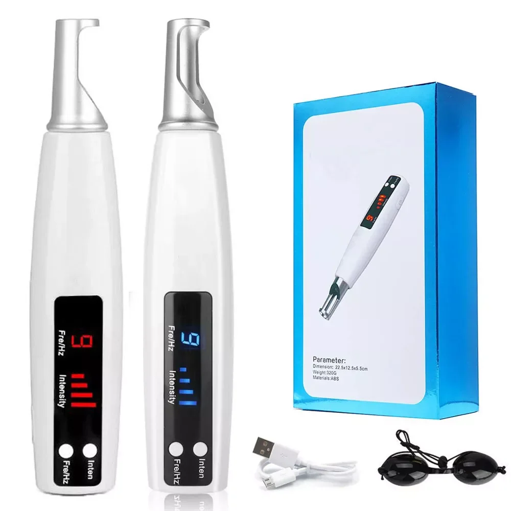 Picosecond Laser Pointer for Mole Removal and Dark Spot Removal Pen for tattoo Acne Skin Pigment Portable Removal Machine