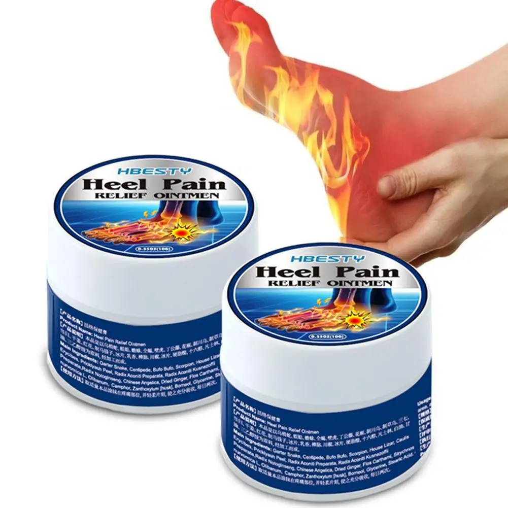 

Heel Pain Relief Cream Heel Natural Herbal Ankle Joint Care Ointment Relief Heel Spur Plantar Fasciitis Achilles Tendonitis
