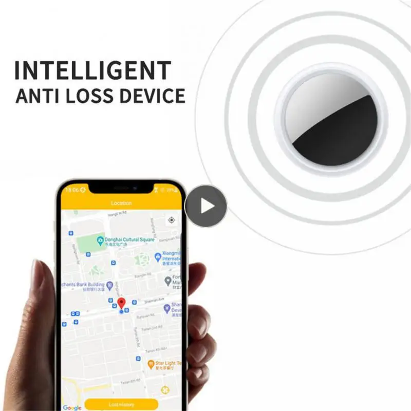 

Anti-lost Smart Finder Mini Key Search Gps Tracker Real Time Tracking Key Finder Safety Equipment 1.5inch Out Reminder Portable