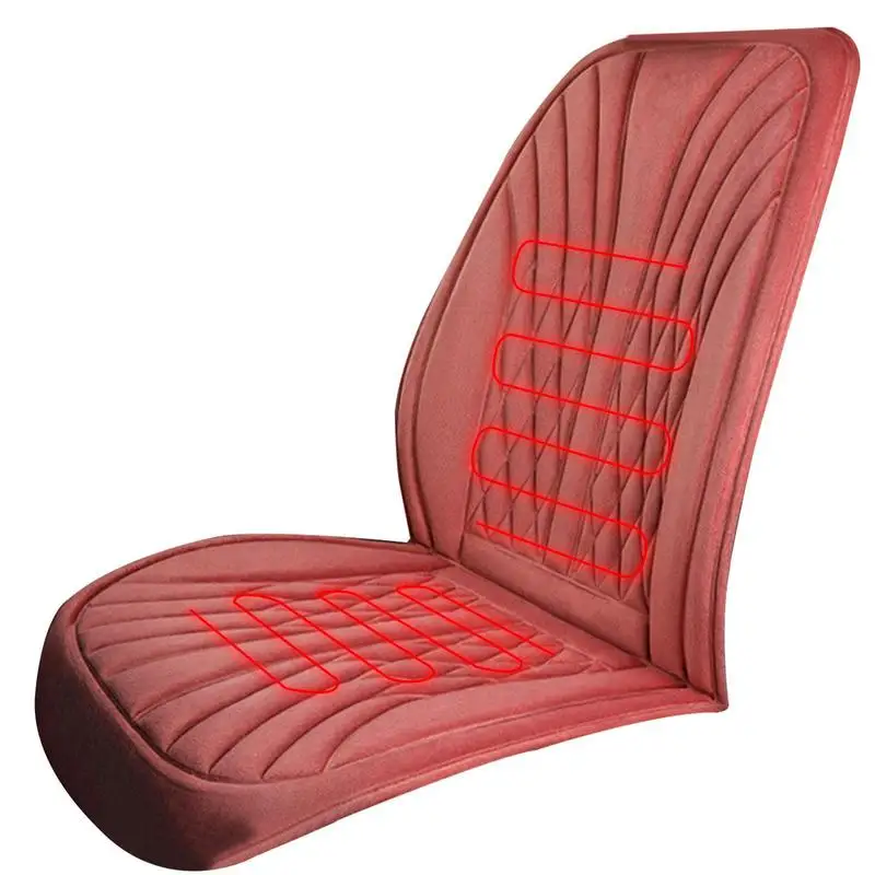 

Seat Cushion With Heat Automotive Seats Covers With 3 Gear Adjustment Warming Chair Cushion With Overheat Protection Perfect For