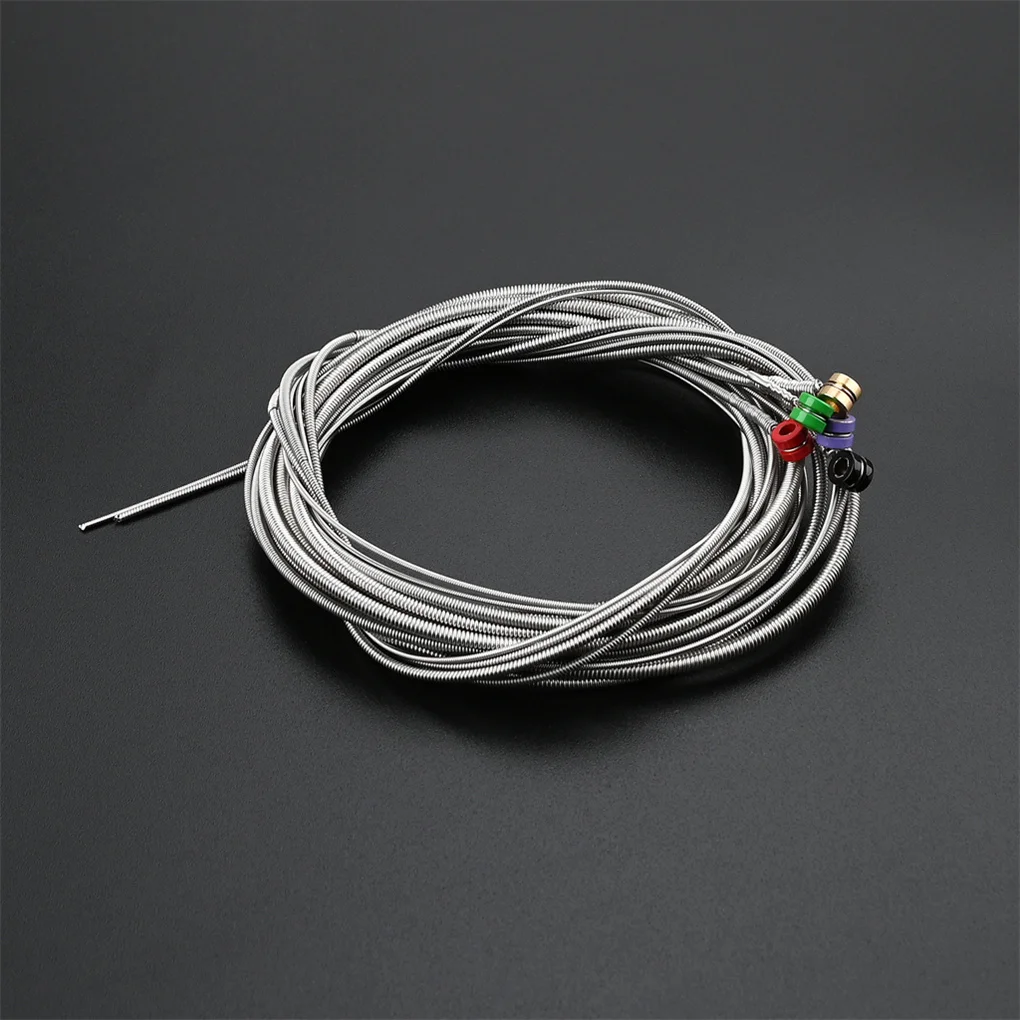 

Pack of 5 Bass String Craftsmanship Upgraded Parts Music Wire Replaced Part