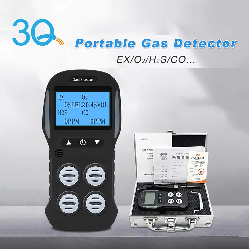 3Q travel carbon monoxide o2 detector gas detection equipment alert price enlarge