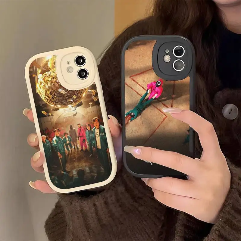 

Cute S-Squid Game TV 456 Phone Case Hard Leather Phone Case for iPhone 13 12 Mini 11 14 Pro Max Xs X Xr 7 8 Plus 6 6s Se 2022