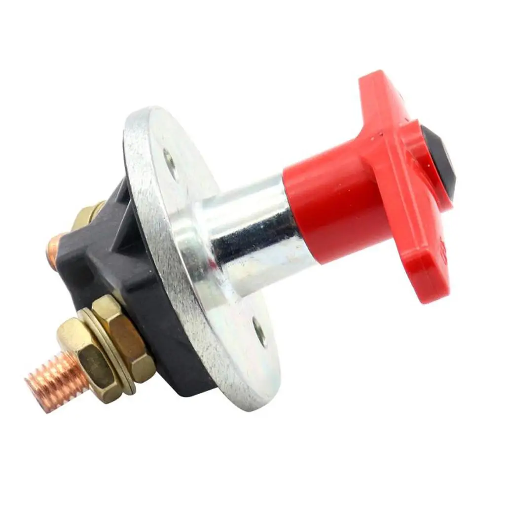 

Автомобильный переключатель аккумулятора, 12 В переключатель выключения аккумулятора, отсоединяющий изолятор для судовых фургонов, грузовиков, домов на колесах, квадроциклов