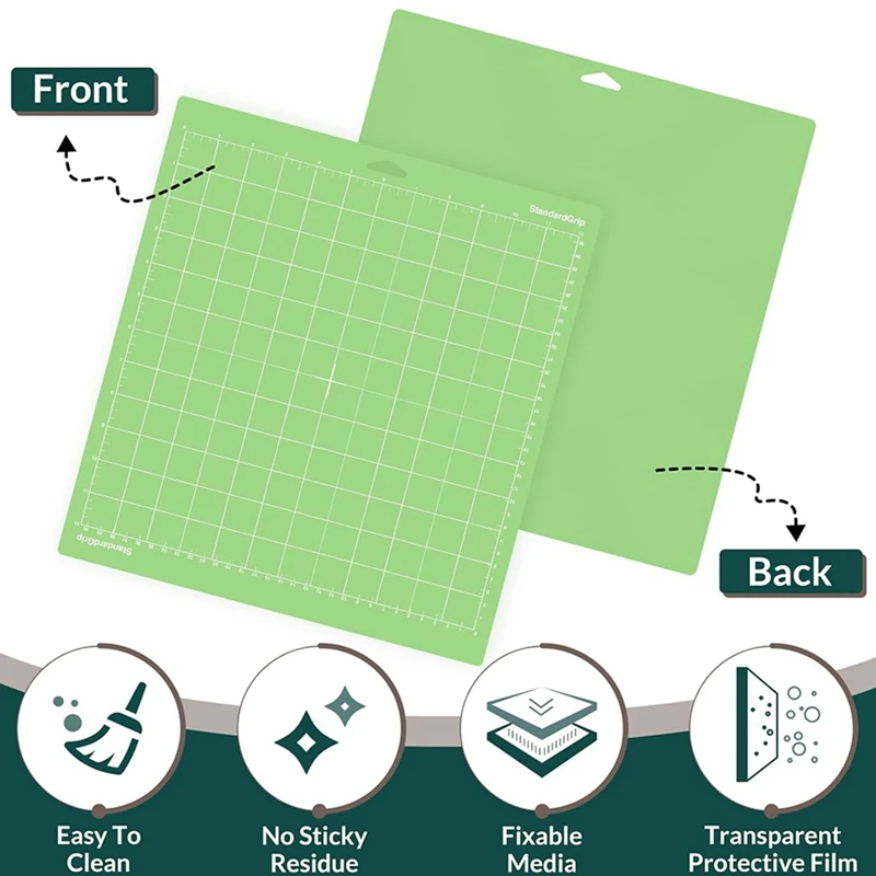 4 упаковки ковриков для резки 12X12 дюймов Explore Air 2/Air/One/Maker клейкие липкие сменные