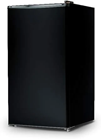 

Компактный холодильник Energy Star, однодверный мини-холодильник с морозильной камерой, 3,2 кубических футов, черный