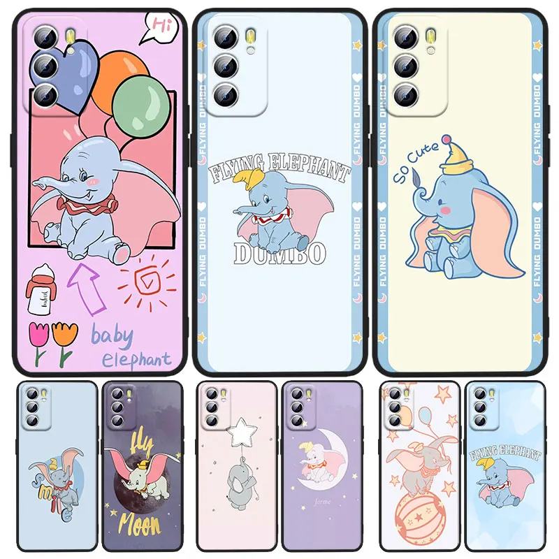 

Good looking anime Dumbo Phone Case For OPPO A5 A9 A12 A1K AX7 A72 A52 A31 A53 A53S A73 A93 A94 A74 A16 2018 2020 Black luxury